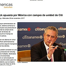 BlackRock apuesta por Mxico con compra de unidad de Citi